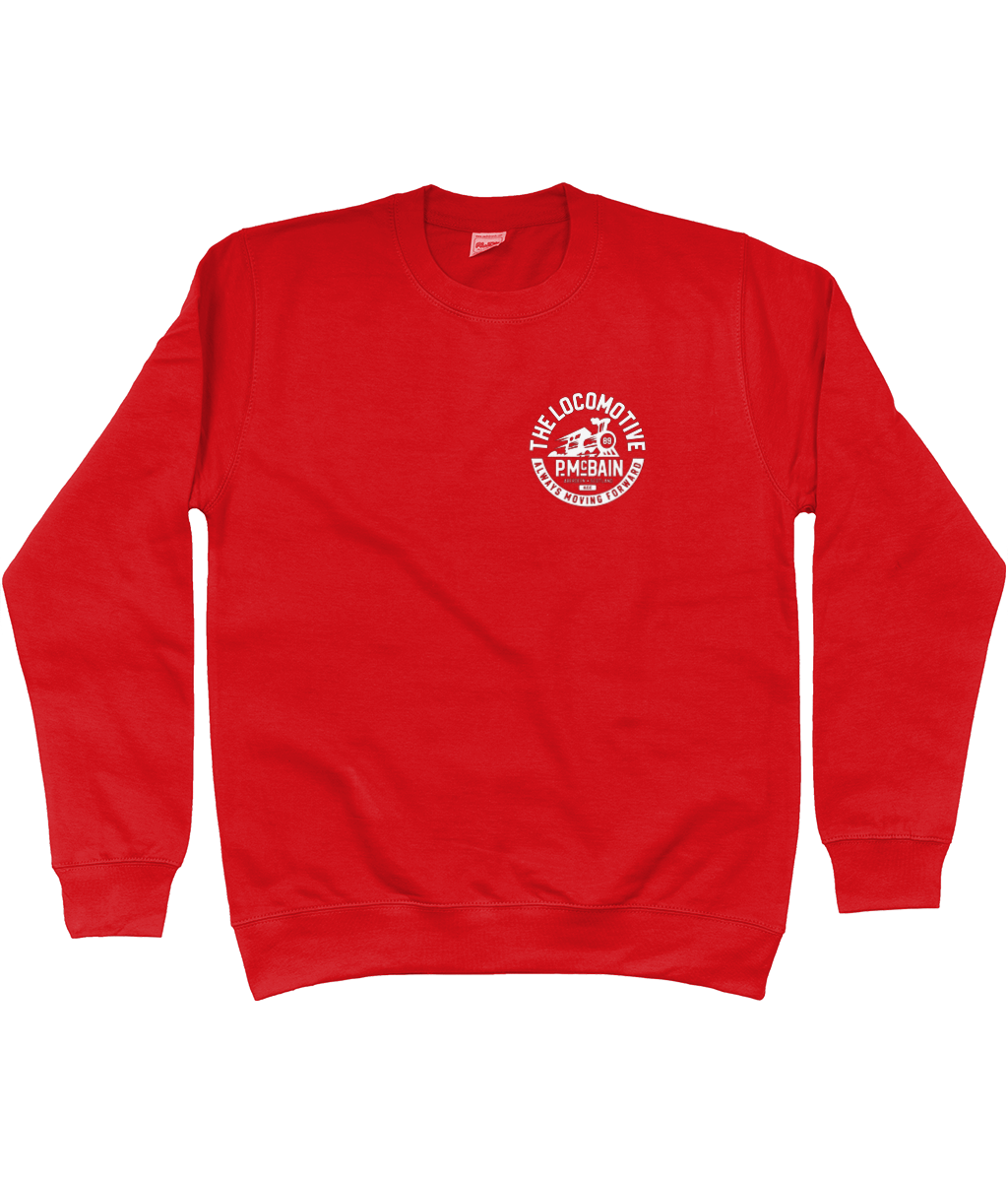 Paull McBain Sweatshirt (Black/Red)