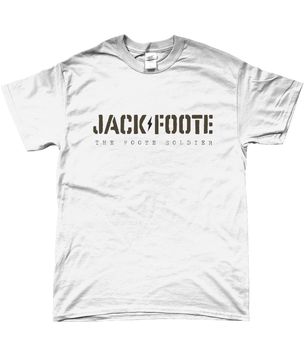Jack Foote T-Shirt (White&Yellow)