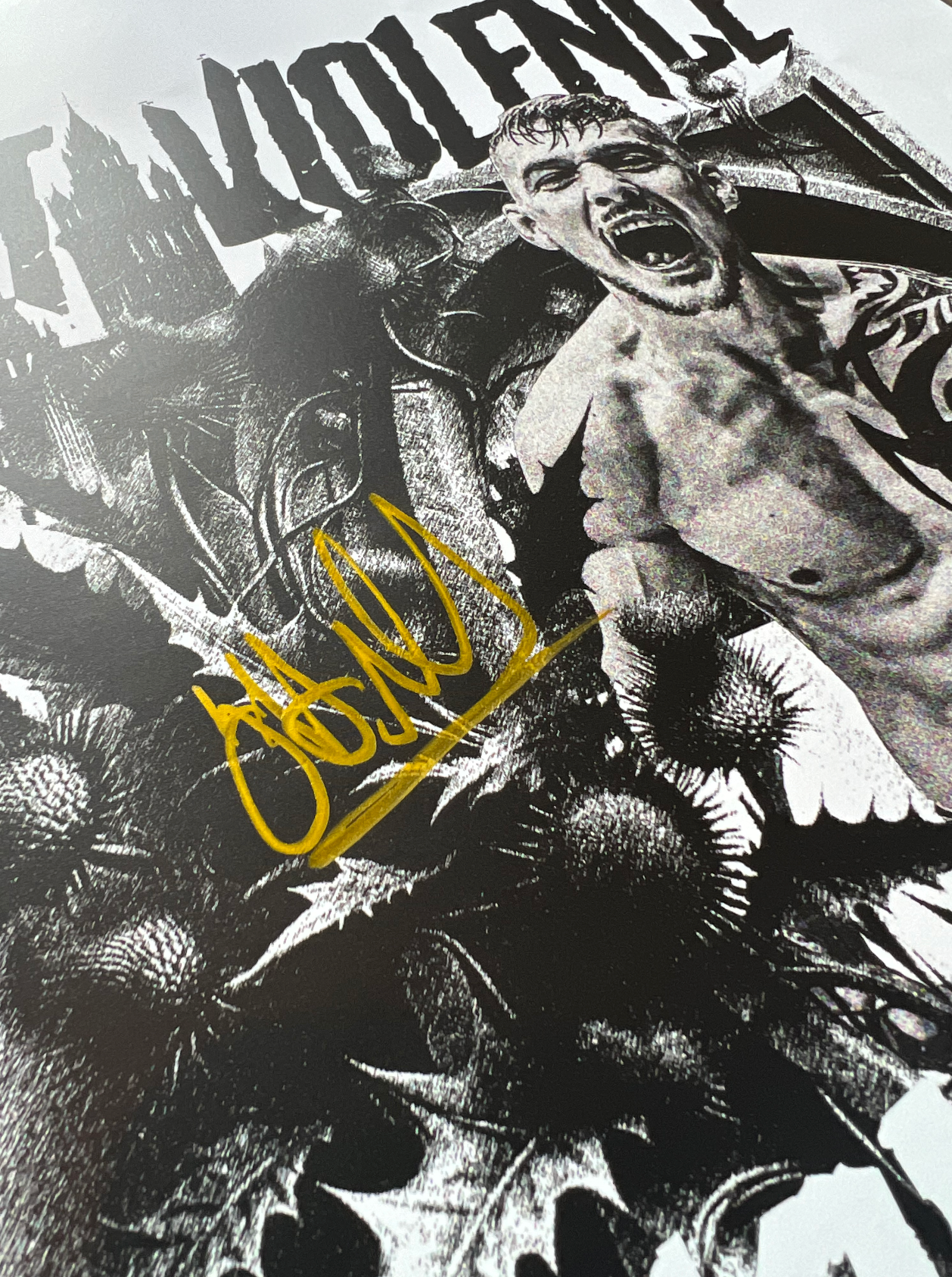 Scott Malone A3 Print (SIGNED)