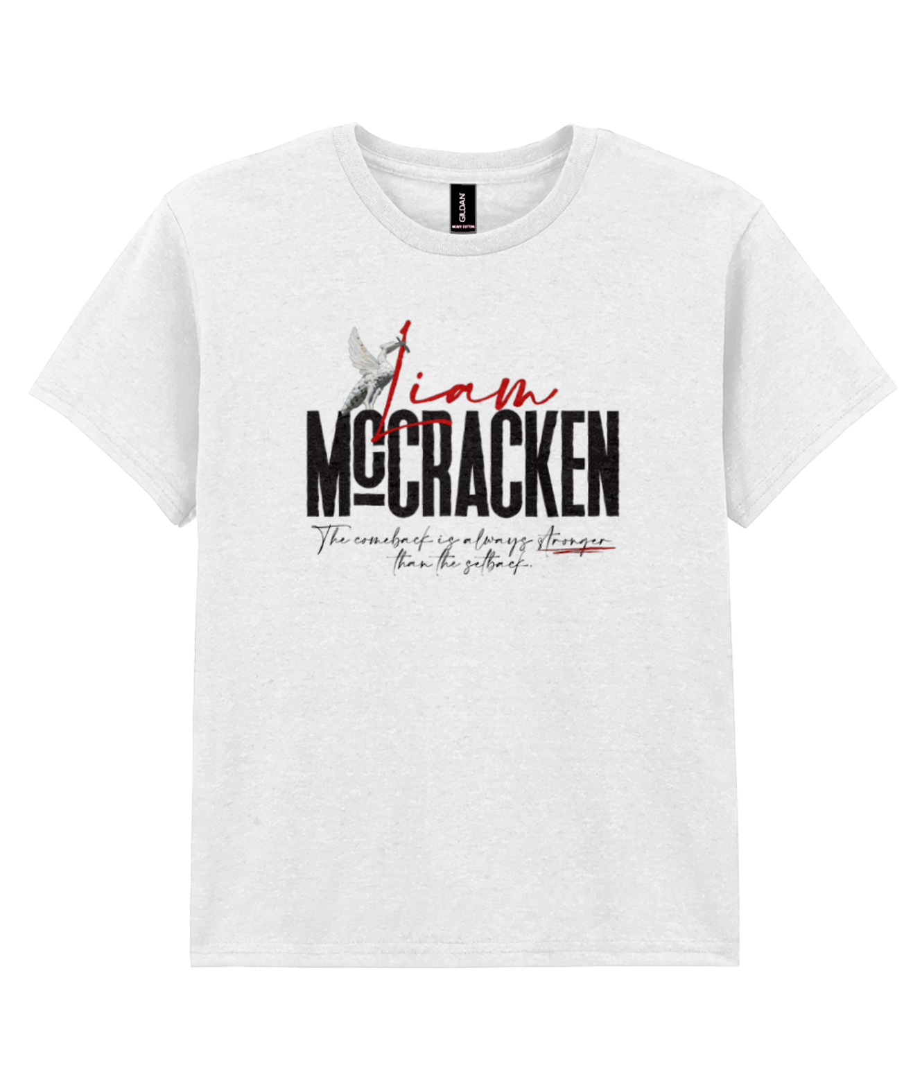 Liam McCracken Kids T-Shirt (Black)
