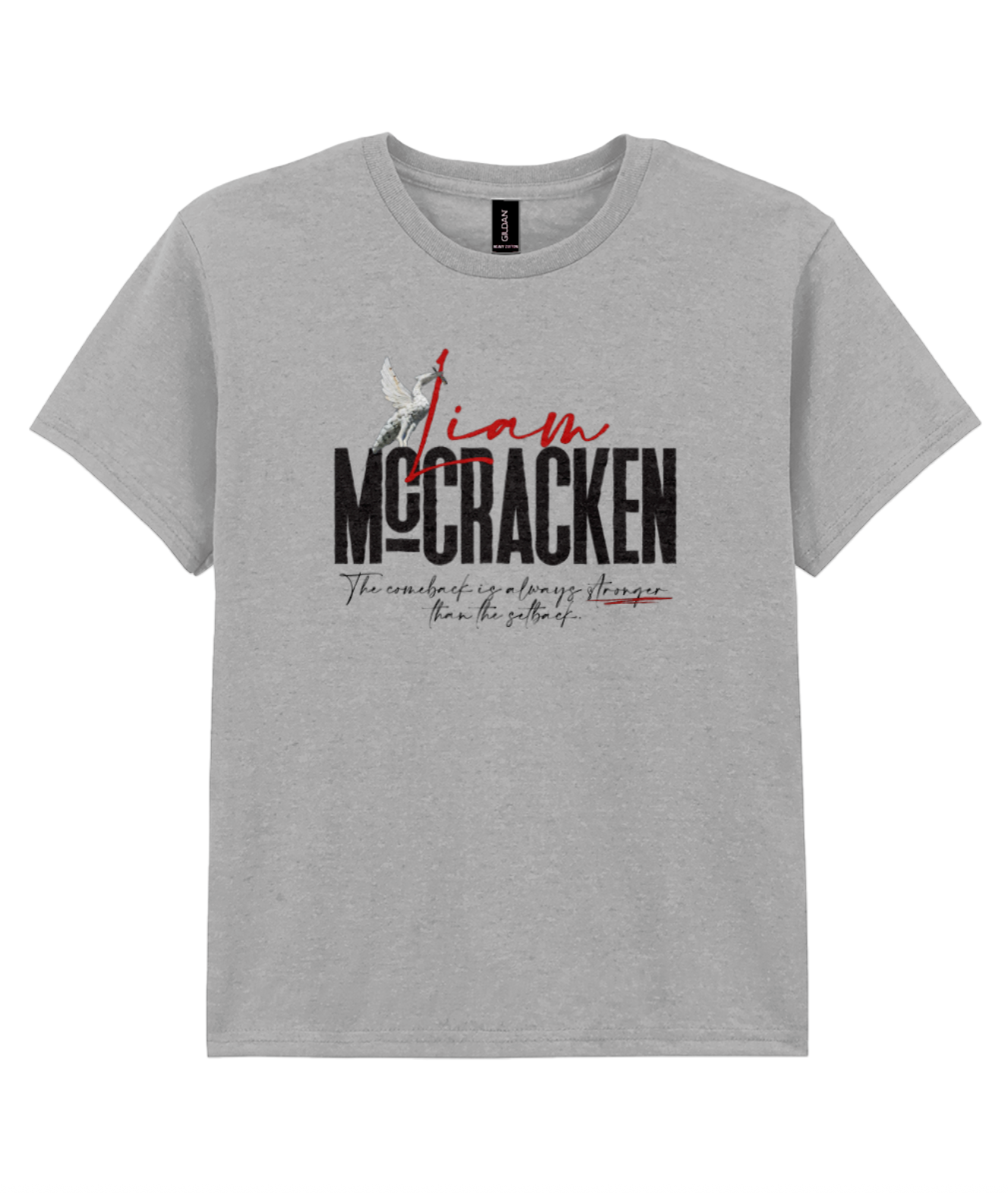 Liam McCracken Kids T-Shirt (Black)