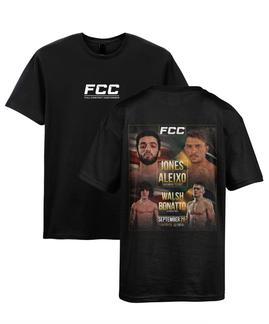 FCC43 Main Event Back Print T-Shirt (Black)