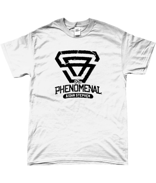 Aidan Stephen Chest Logo T-Shirt (White)