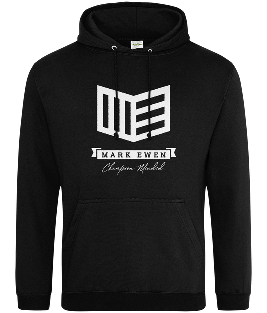 Mark Ewen Logo College Hoodie (Black)