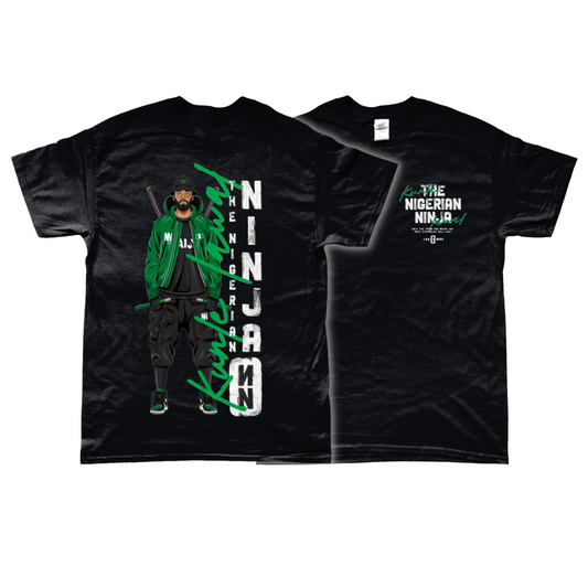 The Nigerian Ninja Back Print T-Shirt