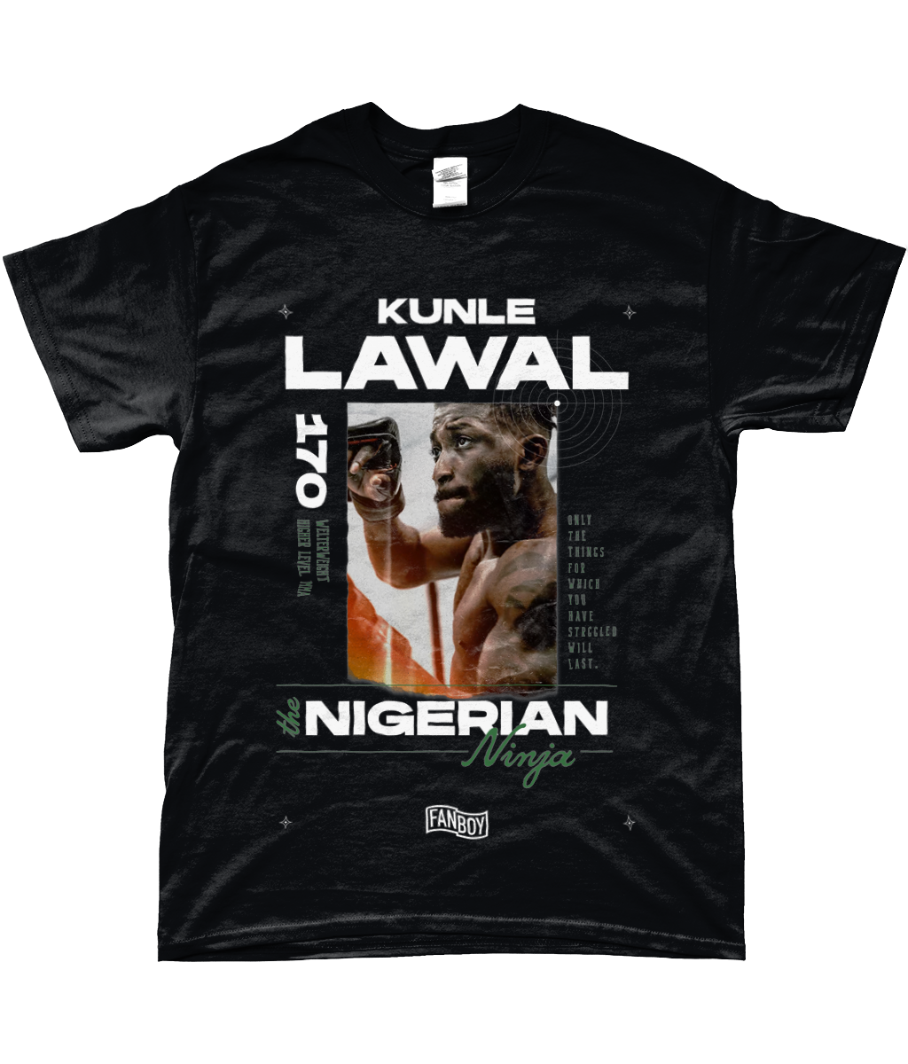 Kunle Lawal Image T-Shirt (Black)