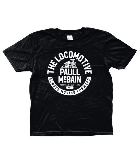 Paull McBain Kids SoftStyle® T-Shirt (Black)