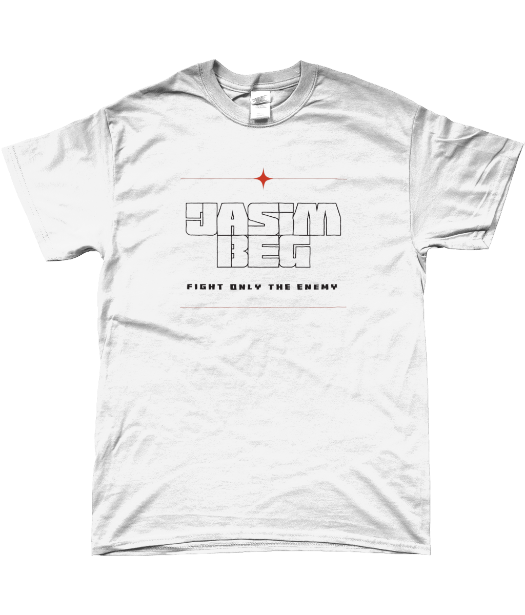 Jasim Beg Chest T-Shirt (White)