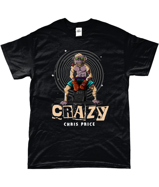 Crazy Chris Price Illustration (Black)