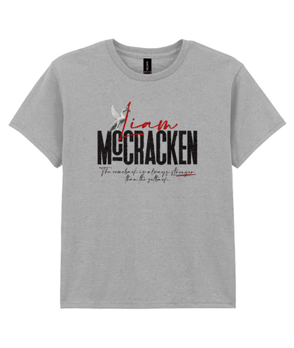 Liam McCracken Kids T-Shirt (Black)