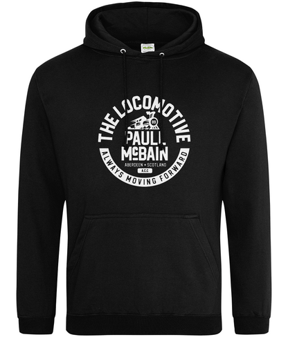 Paull McBain Large Logo Hoodie