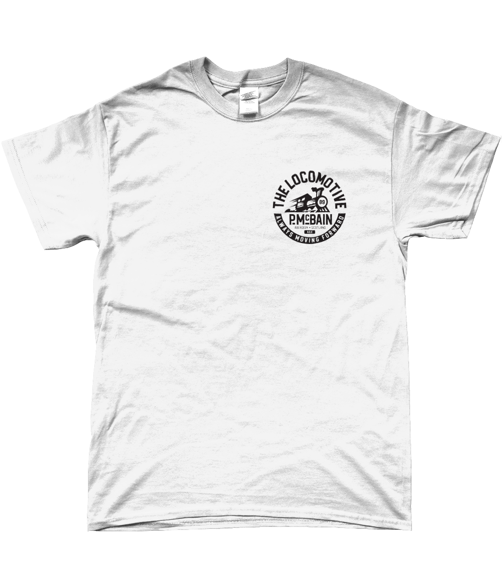 Paull McBain Pocket Logo T-Shirt (White)