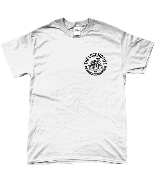 Paull McBain Pocket Logo T-Shirt (White)