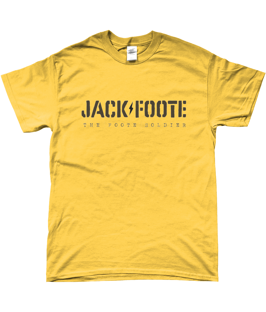Jack Foote T-Shirt (White&Yellow)