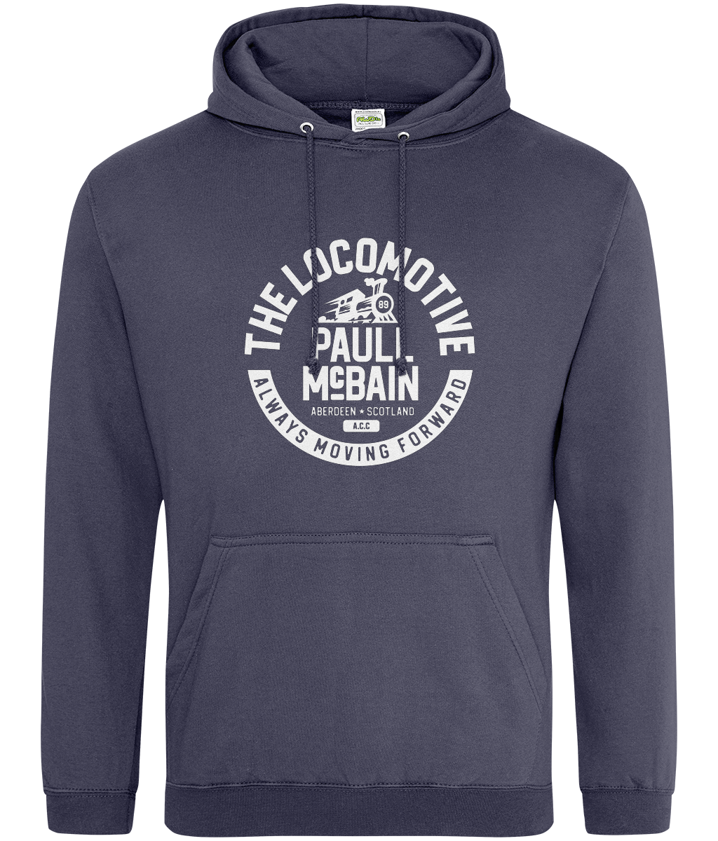 Paull McBain Large Logo Hoodie