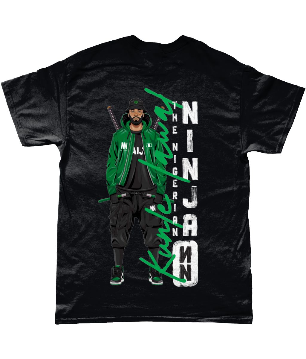 The Nigerian Ninja Back Print T-Shirt